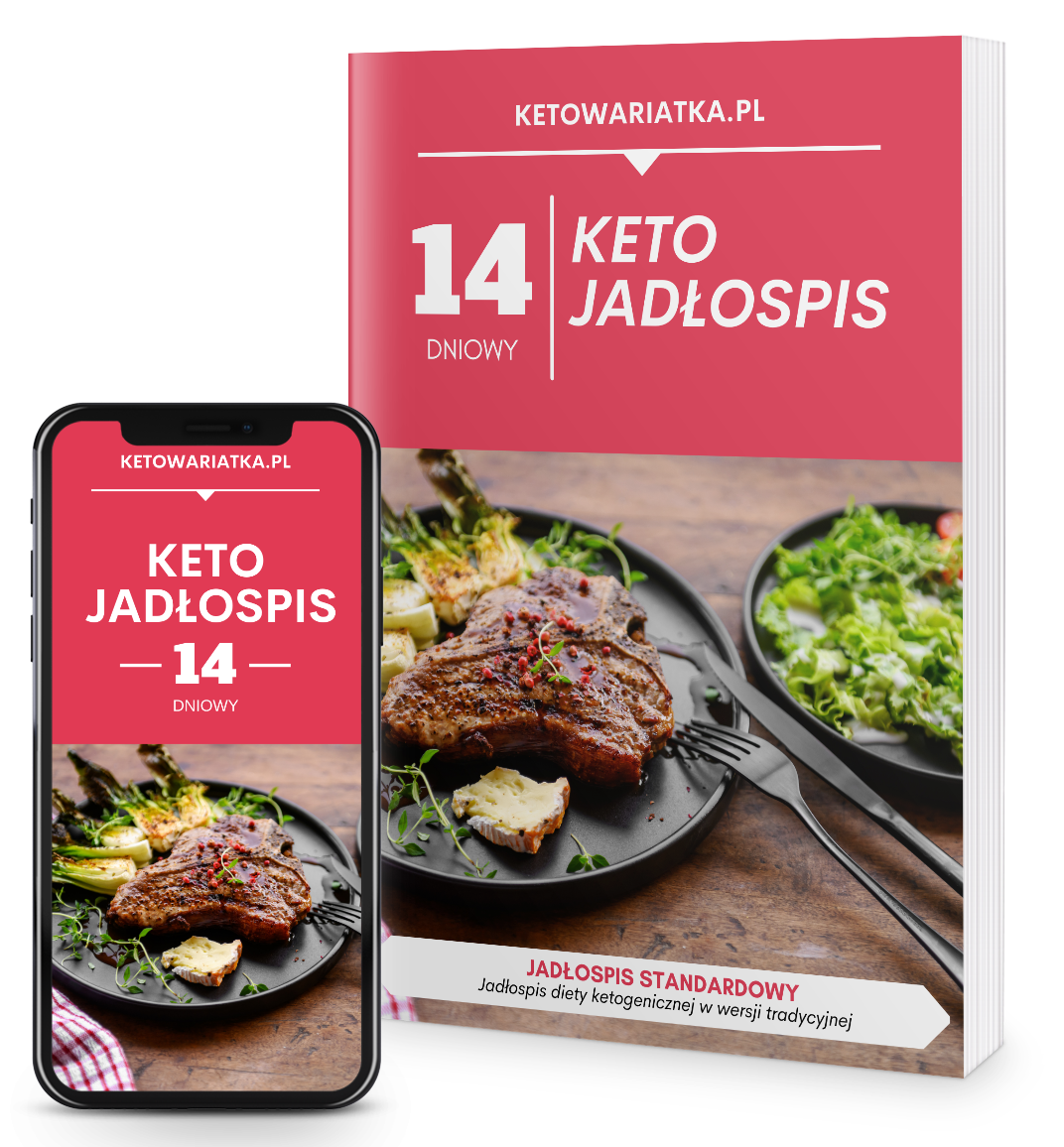 Keto jadłospis 14 dni (1500 kcal) Sklep Ketowariatka