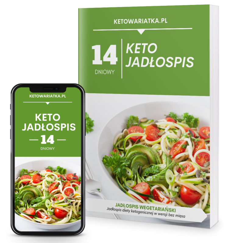 Wegetariański keto jadłospis 14 dni (1500 kcal) Sklep Ketowariatka