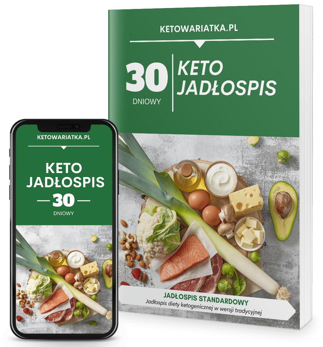 Keto jadłospis 30 dni (1900 kcal) Sklep Ketowariatka